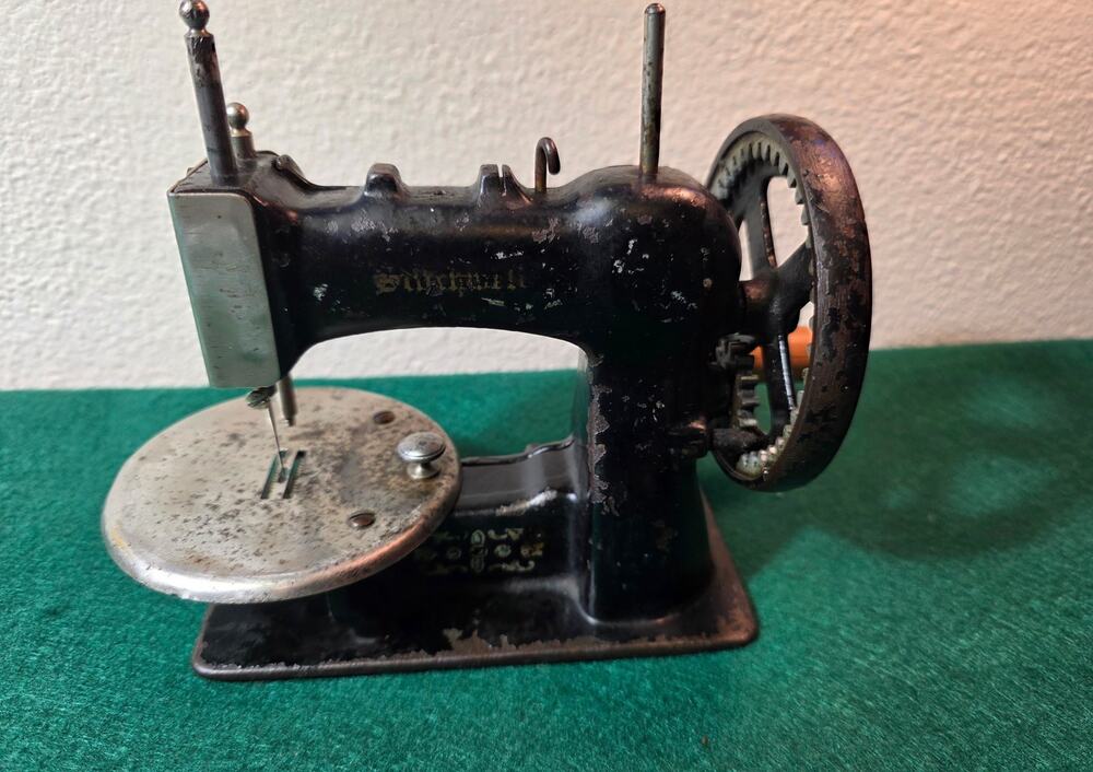 Antique  Stitchwell mini sewing machine